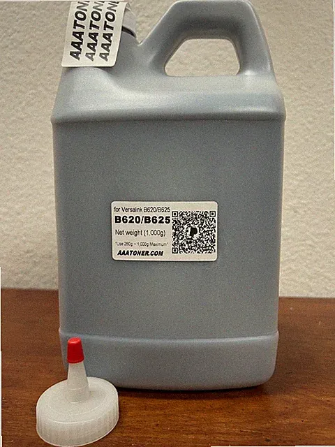 (1KG/1,000g) Toner Refill for Xerox Versalink B620, Versalink B625 (No Chip)