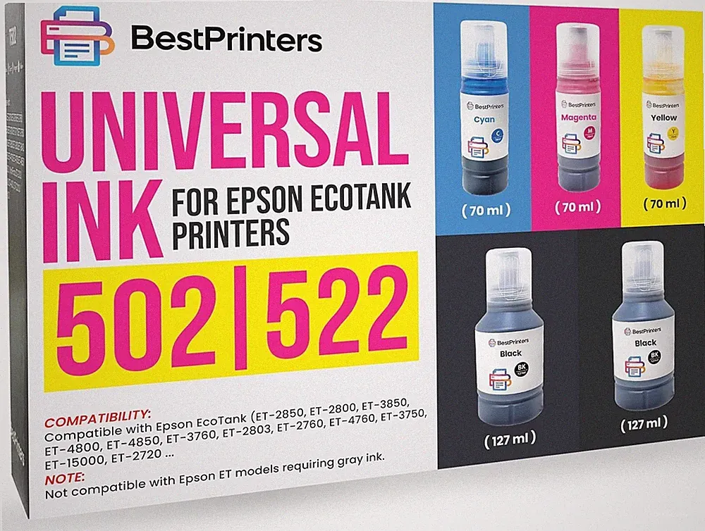 epson 502 ink refill bottles