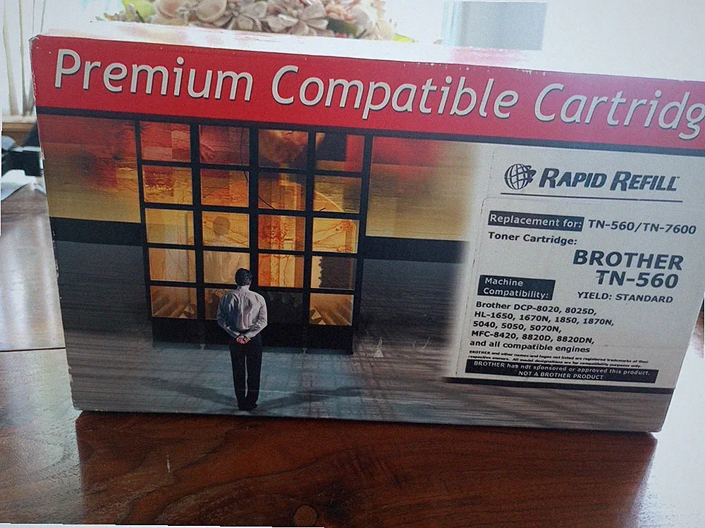 Printer Ink Premium Compatible Cartridge For Brother TN-560 Black Toner NEW